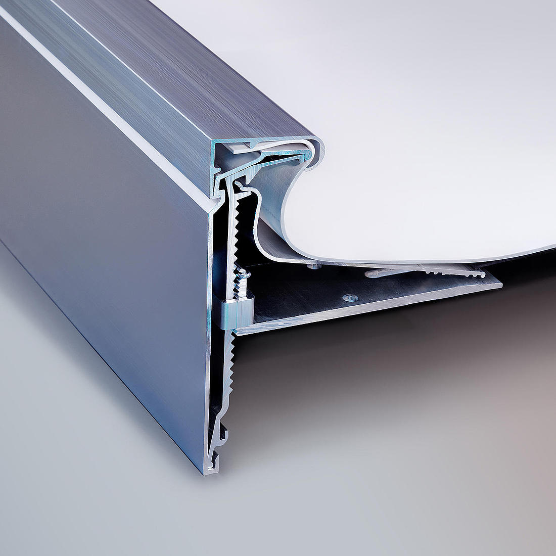 alwitra Dachrandabschlussprofile aus korrosionsbeständigem Aluminium
